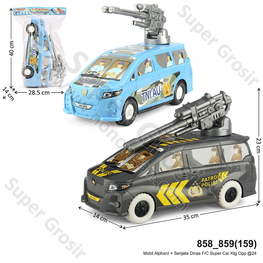 Mobil Alphard + Senjata F/C Dinas Super Car Ktg Opp @24