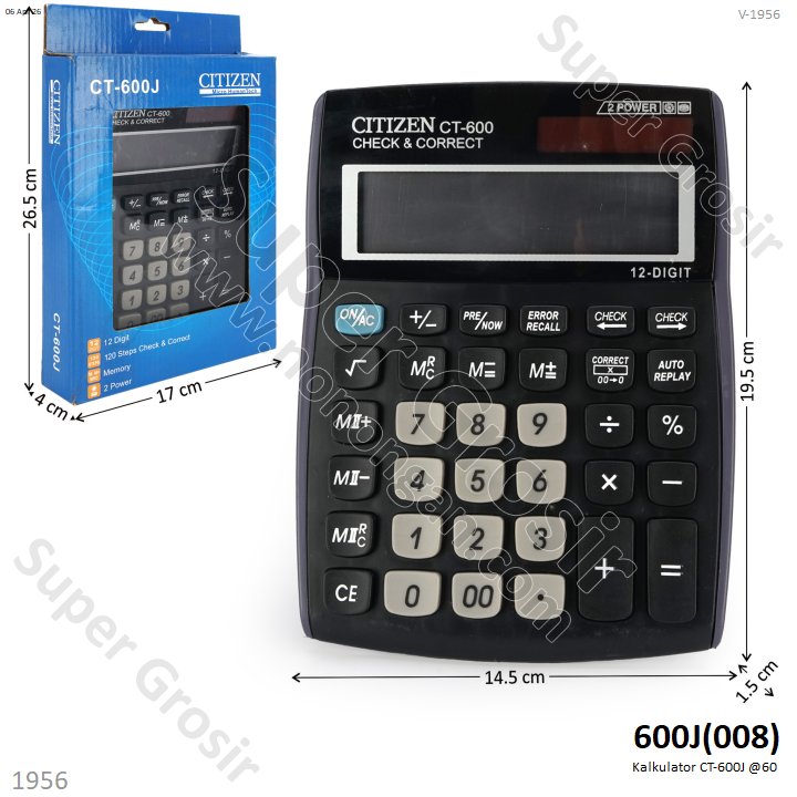 Kalkulator CT-600J @60