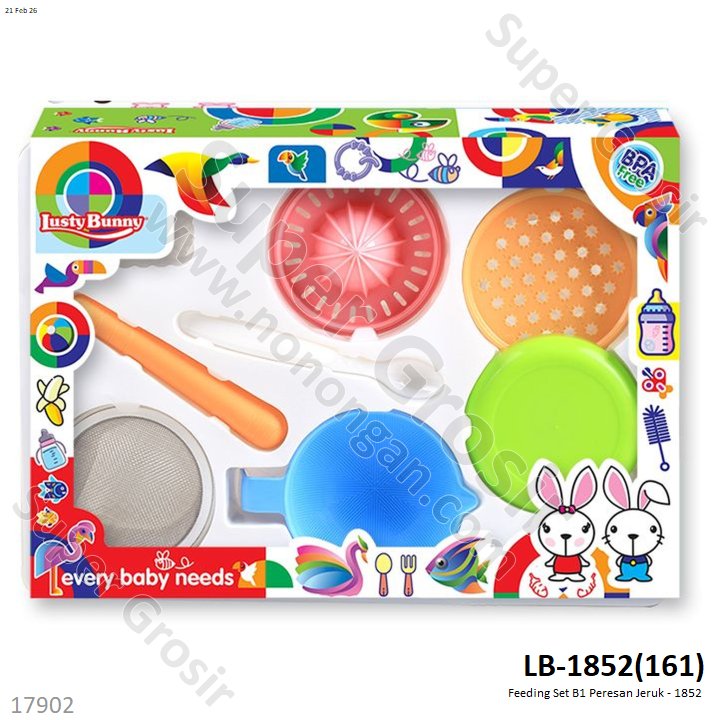 Food Maker Mpasi Full Set Pelangi Box Wind