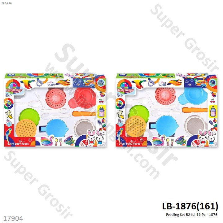 Food Maker Mpasi Full Set Pelangi Box Wind