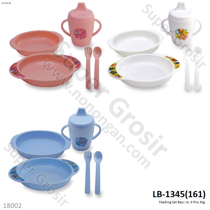 Feeding Set Bayi Isi 4 Pcs Ktg