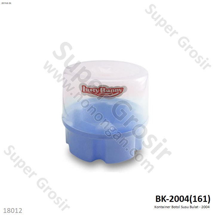 Kontainer Botol Susu Bulat Press