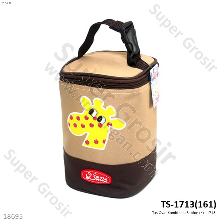 Tas Oval Kombinasi Sablon (K) - 1713