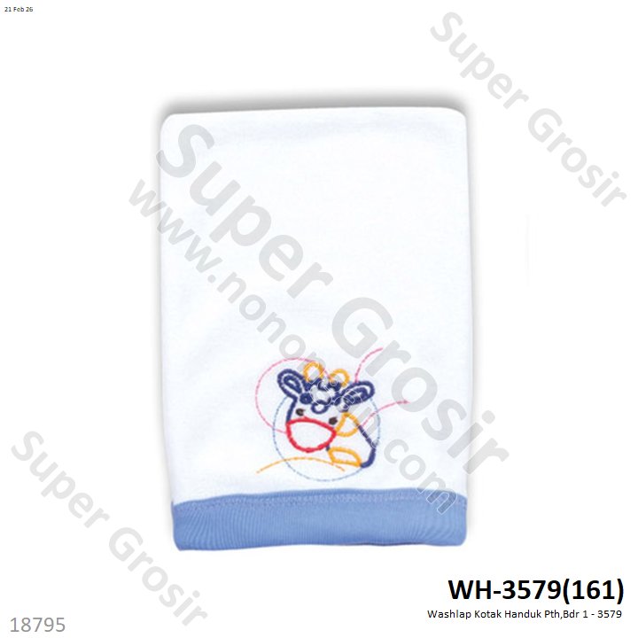 Washlap Kotak Handuk Pth,Bdr 1 - 3579