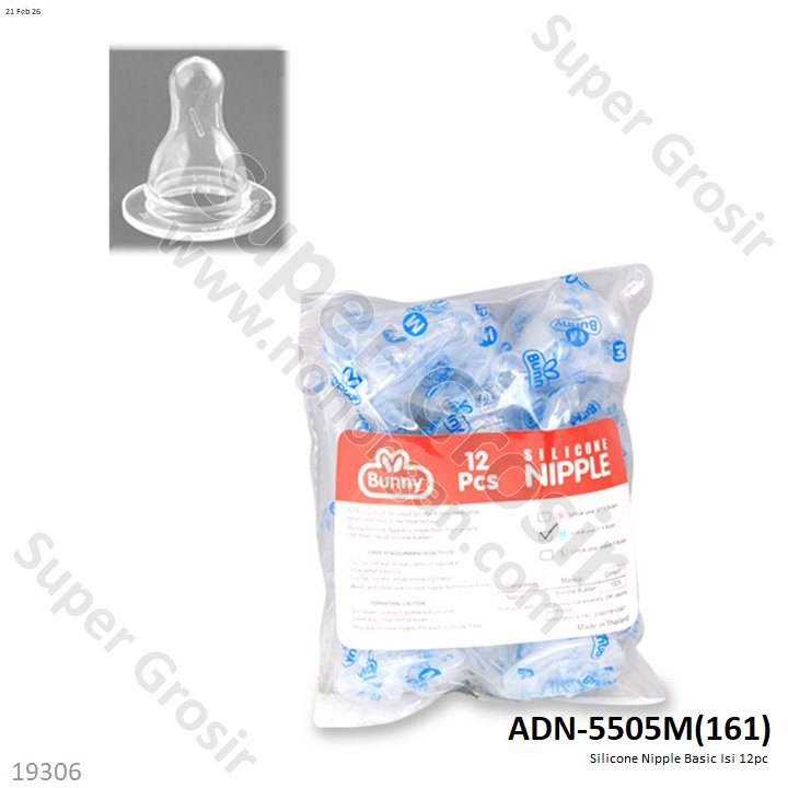 Silicone Nipple Basic Isi 12pc