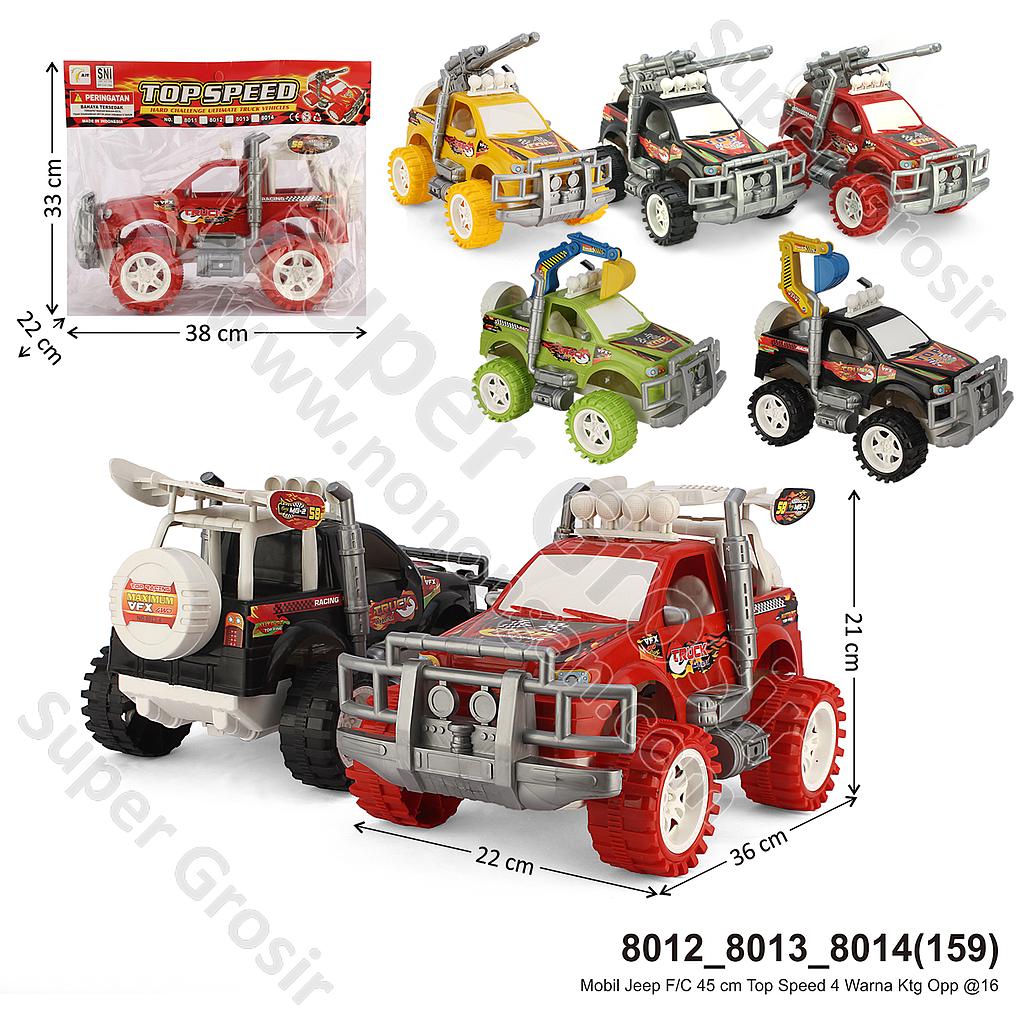 Mobil Jeep 45 cm F/C Top Speed Ktg Opp @16