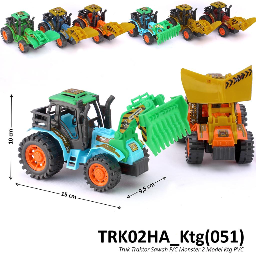 Truk Konstruksi Traktor F/C Tractor Truck Monster 2 Model Ktg PVC @108