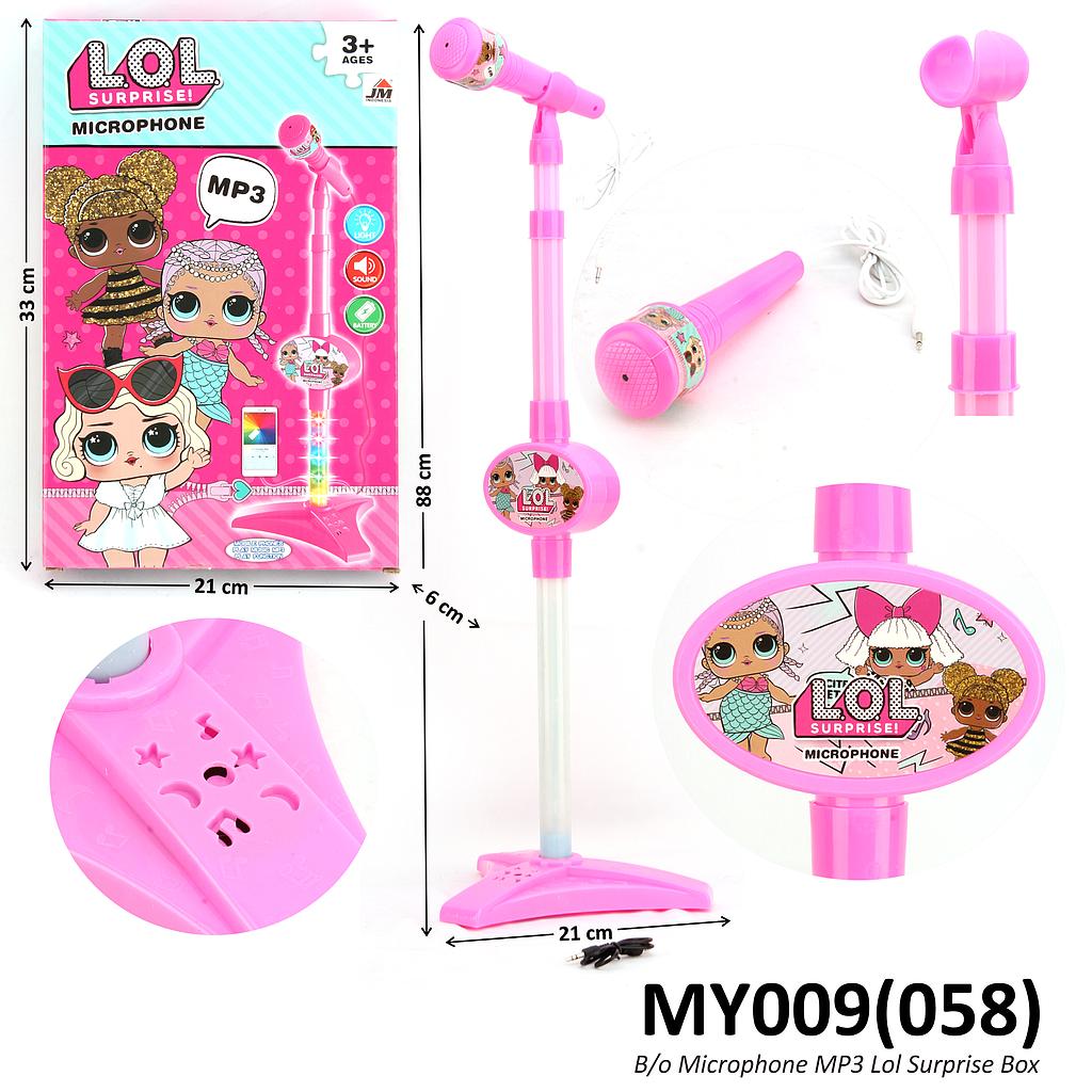 Microphone Stand LOL Surprise B/O Box @72
