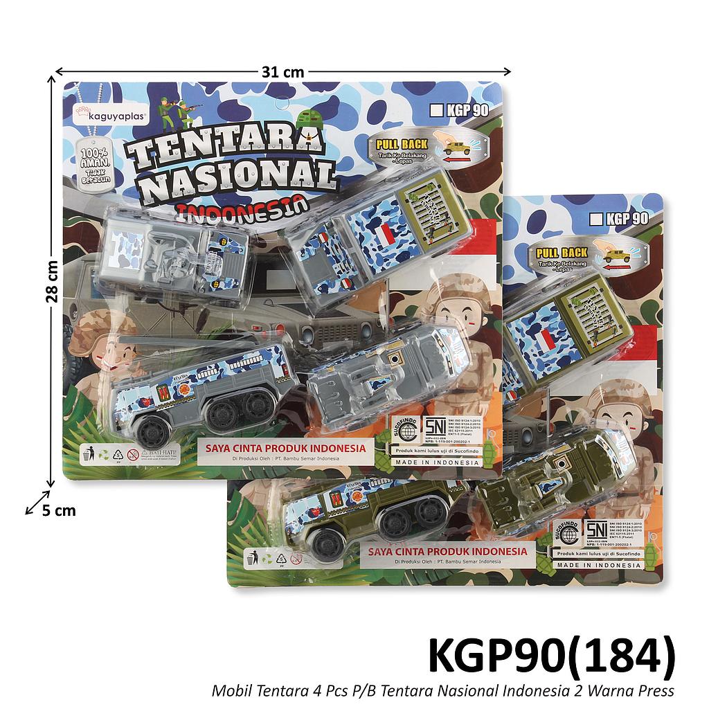 Mobil Tentara 4 Pcs P/B Tentara Nasional Indonesia Press @80