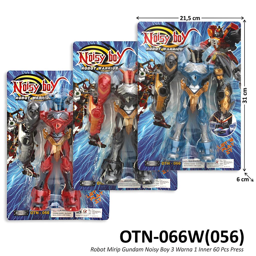 Robot Gundam Noisy Boy 3 Warna 1 Inner 60 Pcs Press @120