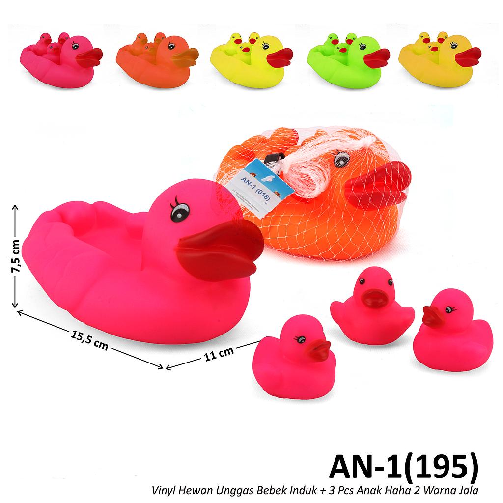 Vinyl Bebek Induk + Anak 3 Pcs Haha Jala @192