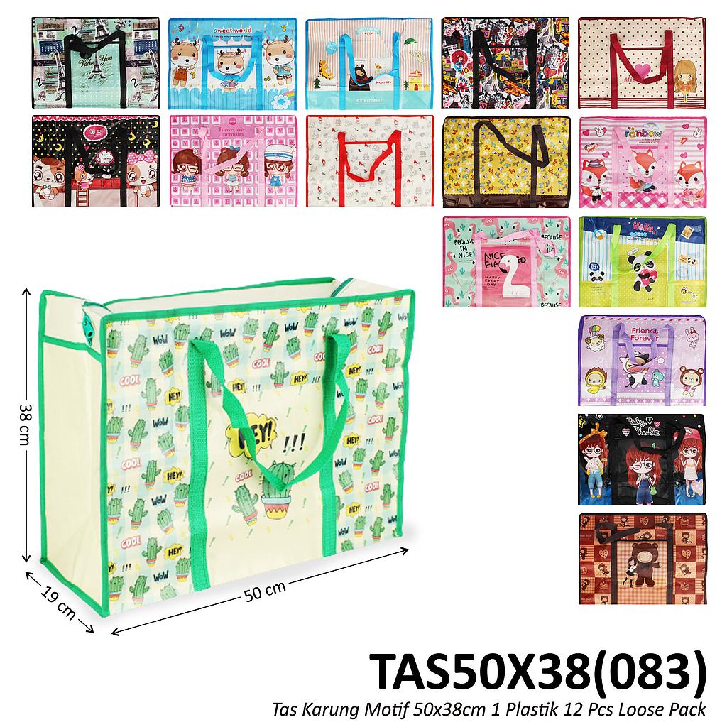 Tas Laundry Motif 50x38 cm 1 Pack 12 Pcs Loose Pack @180