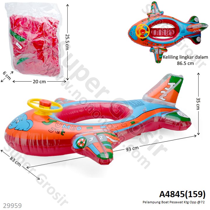 Pelampung Boat Celana dan Pegangan Setir Pesawat Ktg Opp @72