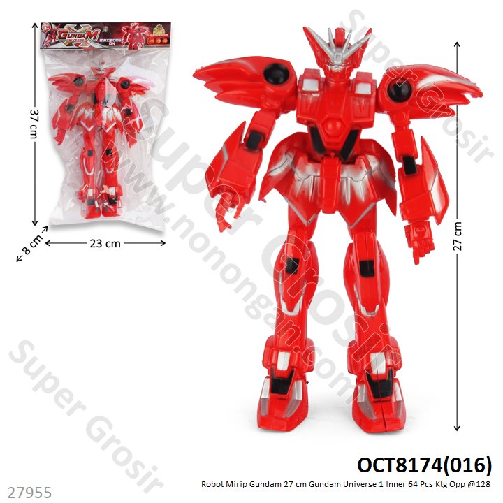 Robot Gundam 27 cm Gundam Universe 1 Inner 64 Pcs Ktg Opp @128