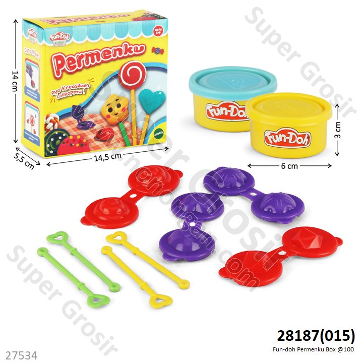 Fun-Doh Permenku Box @100