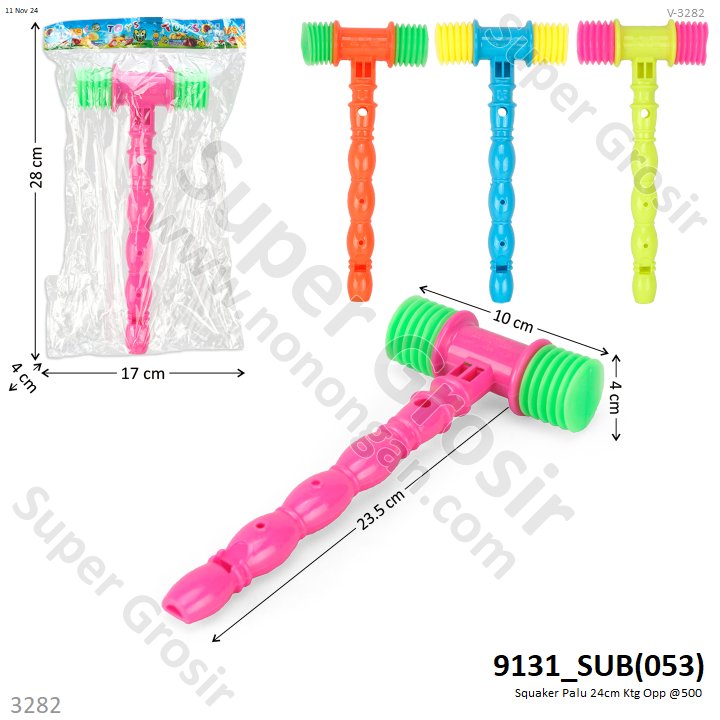 Squaker Palu 24cm Ktg Opp @500