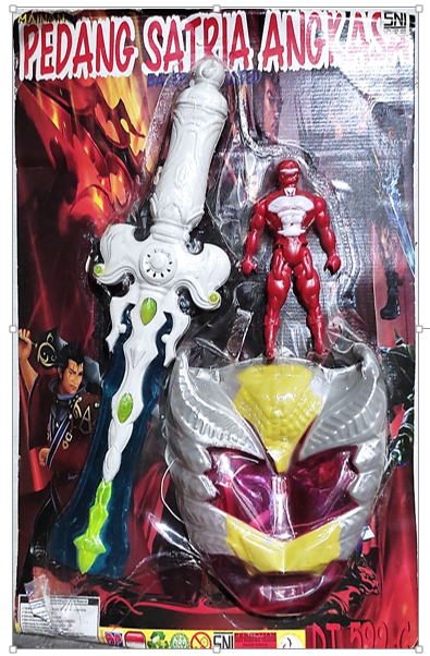 Pedang dan Topeng Bima Satria Garuda Pedang B/O + Figure Pedang Satria Angkasa Press @36