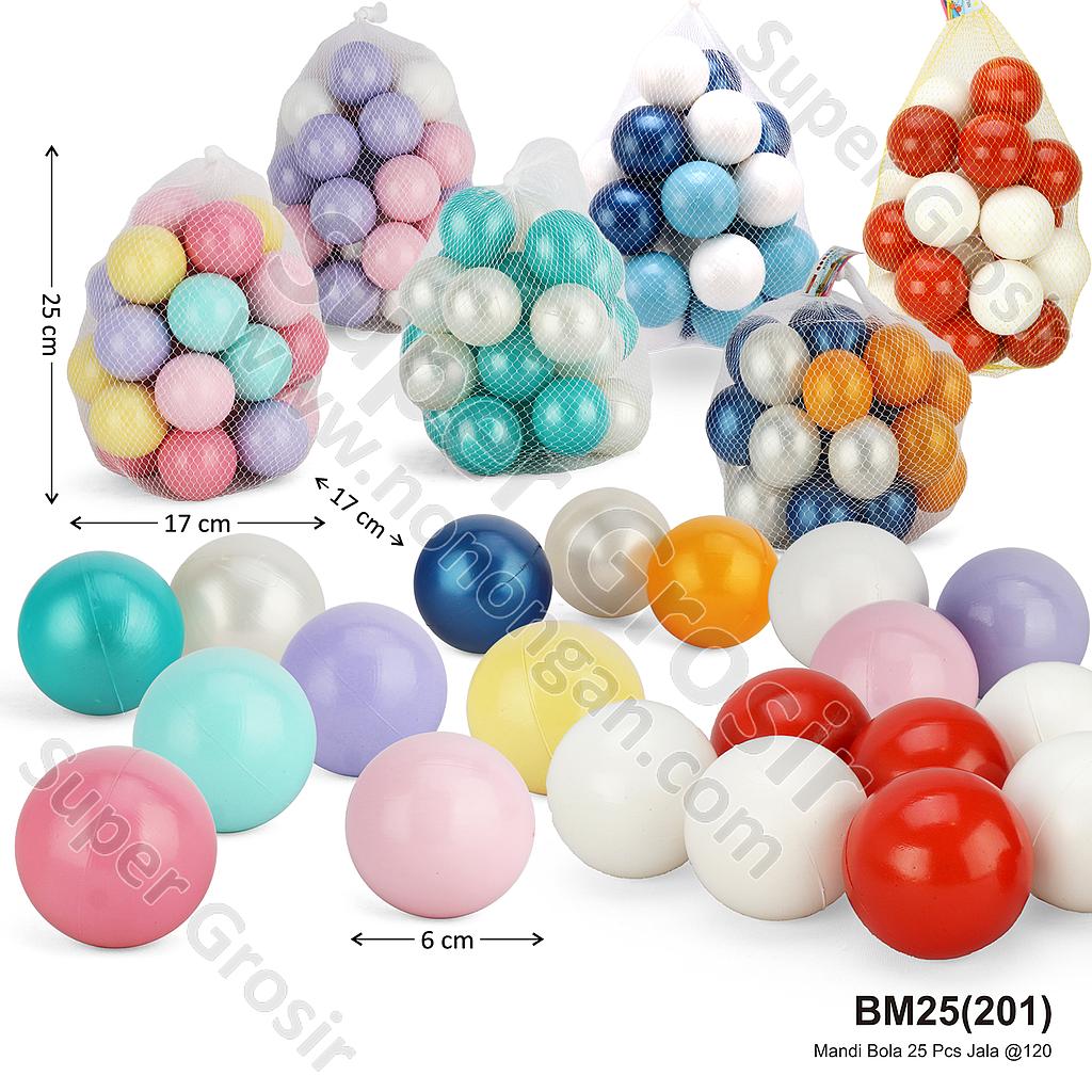 Mandi Bola 25 Pcs Jala @120