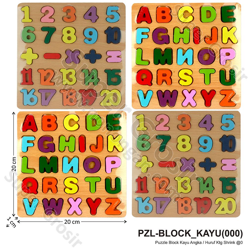 Puzzle Block Kayu BTC-060 Ktg Shrink @200