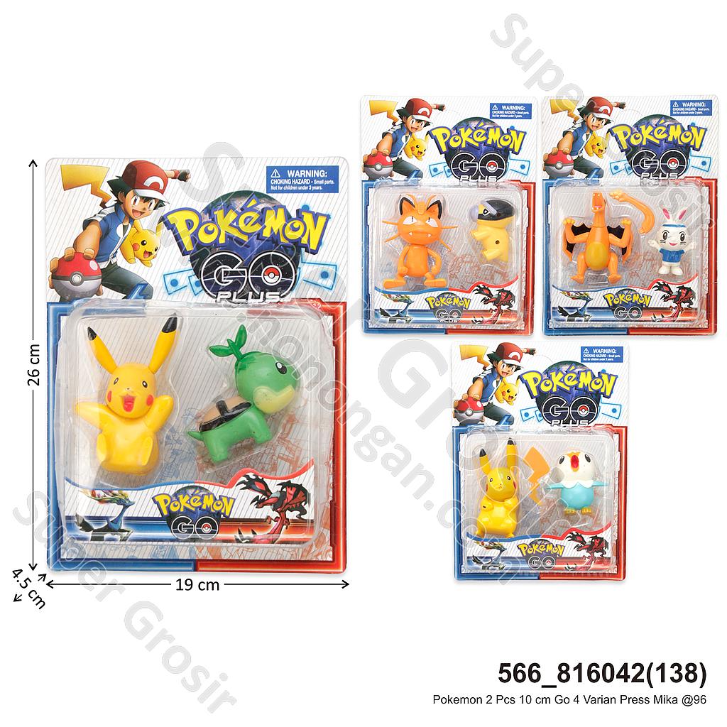Pokemon 2 Pcs 10 cm Go 4 Varian Press Mika @96