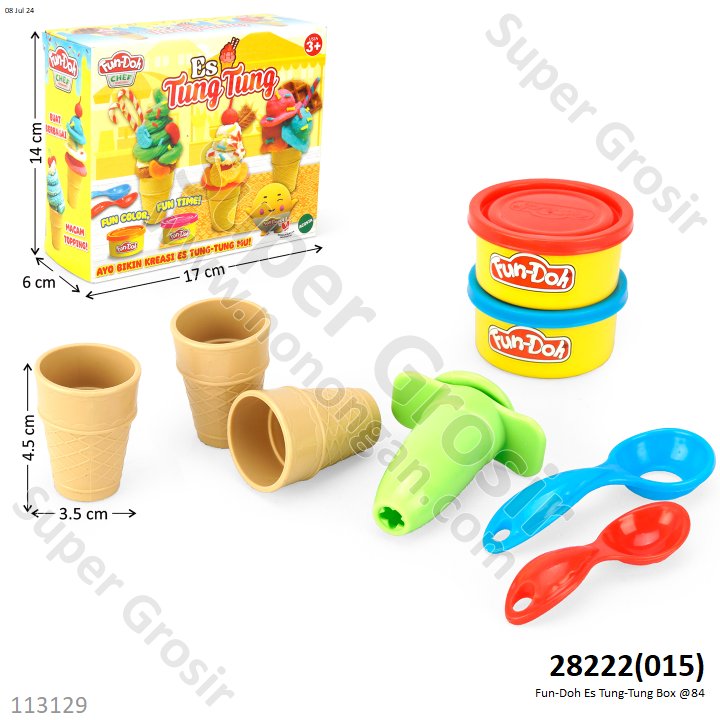 Fun-Doh Es Tung-Tung Box @84