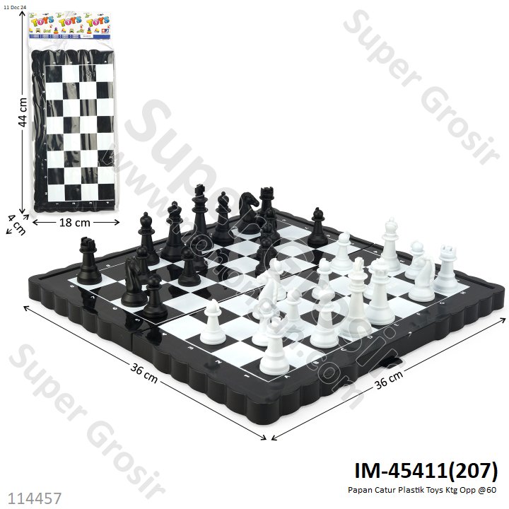 Papan Catur Plastik M Toys Ktg Opp @60