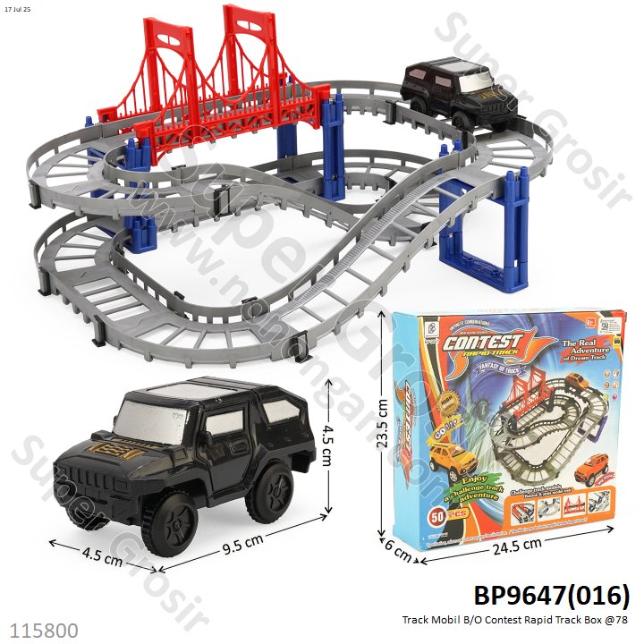 Track Mobil B/O Contest Rapid Track Box @78