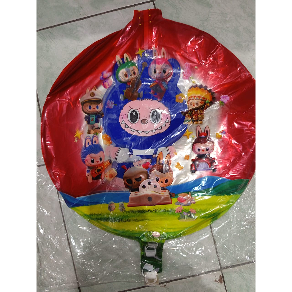 Balon Gas Isi Balon Labubu 50 Pcs Pack Plastik @60