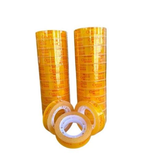 Isolasi Bening 12 mm 10 Yard 12 Pcs Orlee Tape Slop @120