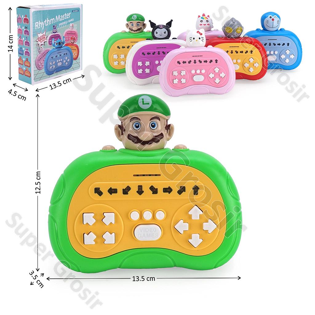 Pop It Elektrik Rhythm Master B/O Suara Musik Lampu Rhythm Master Box @120