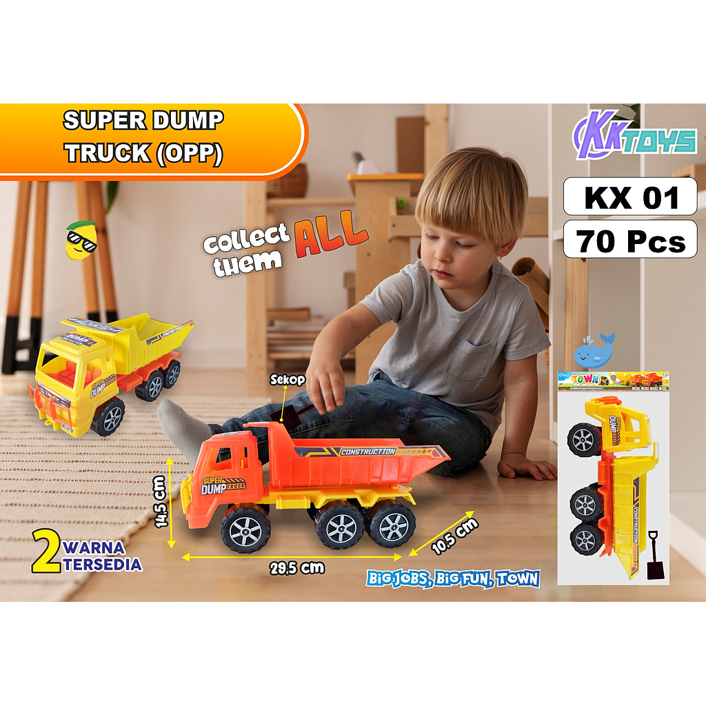 Truk Dump Tronton F/W Town Ktg Opp @70