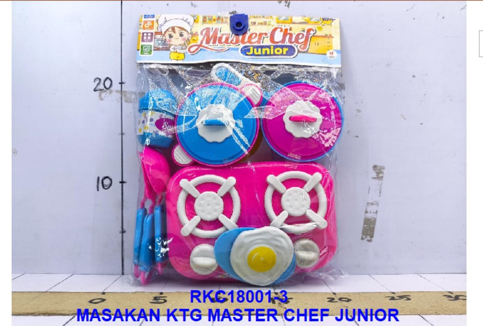 Cooking Set Master Chef Junior 1 Inner 72 Pcs Ktg PVC @144