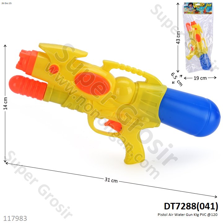 Pistol Air Water Gun Ktg PVC @120