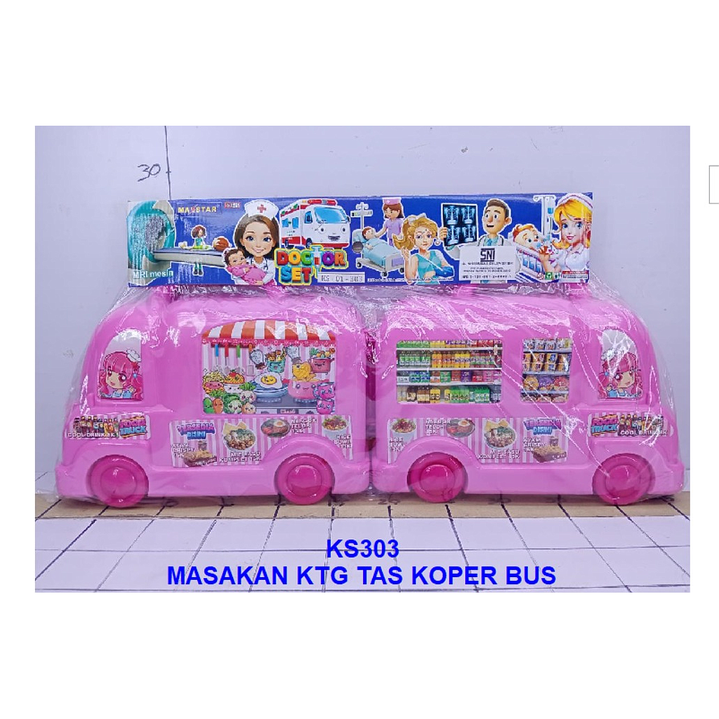 Kitchen Set Food Truk Kantin Ceria / Jajanan Kuliner KS303 ktg PVC @24