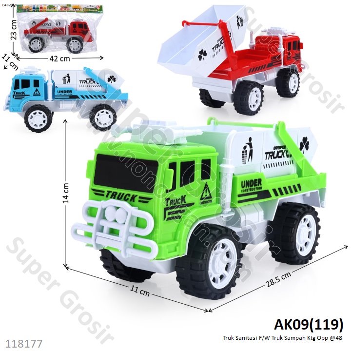 Truk Sanitasi F/W Truk Sampah Ktg Opp @48