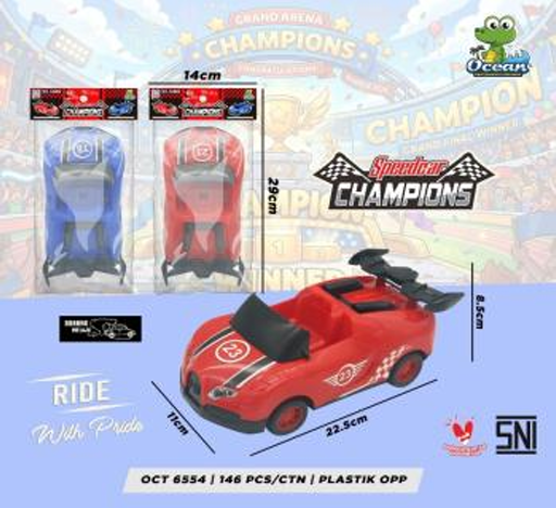Mobil Balap F/C Champions 1 Inner 73 Pcs Ktg Opp @146