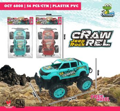 Mobil Jeep F/W Crawrel Jeep Rock Ktg PVC @56