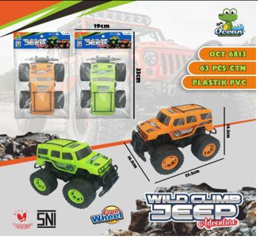 Mobil Jeep F/W Wild Climb Jeep Ktg PVC @63
