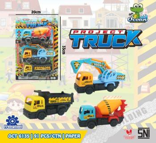 Truk Konstruksi 3 Pcs F/W Project Truck Press @91
