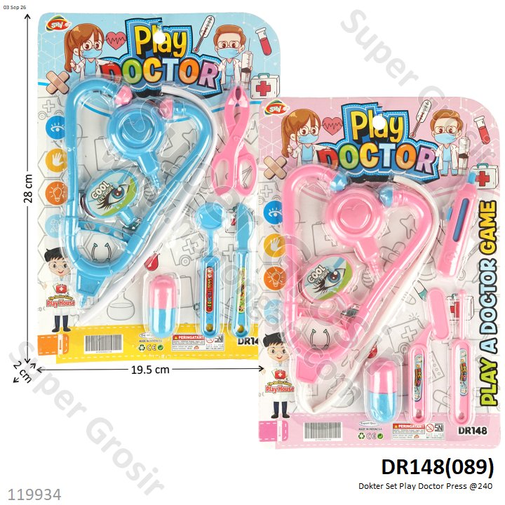 Dokter Set Play Doctor Press @240