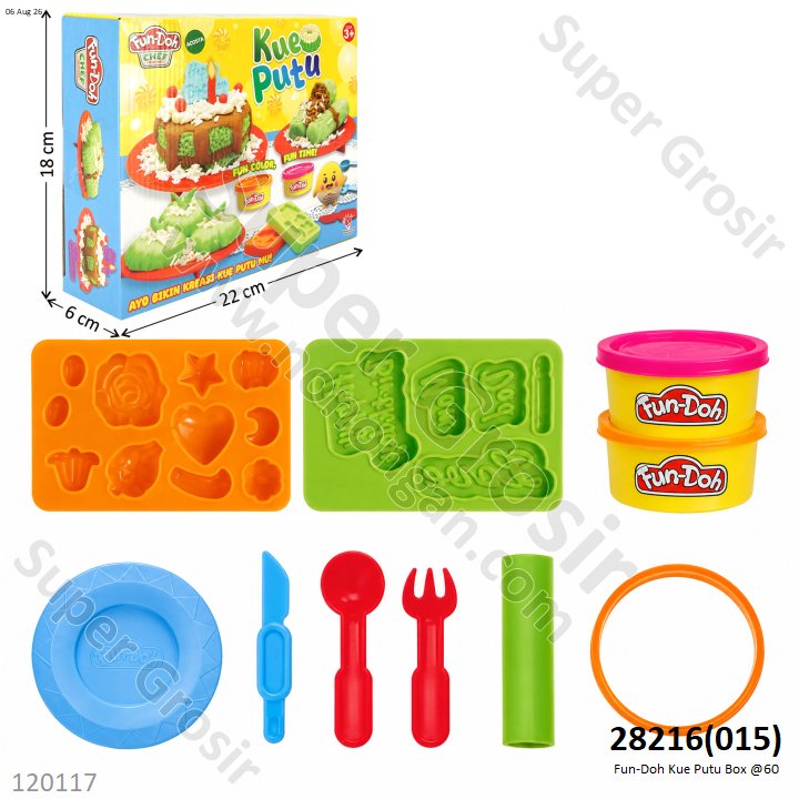 Fun-Doh Kue Putu Box @60