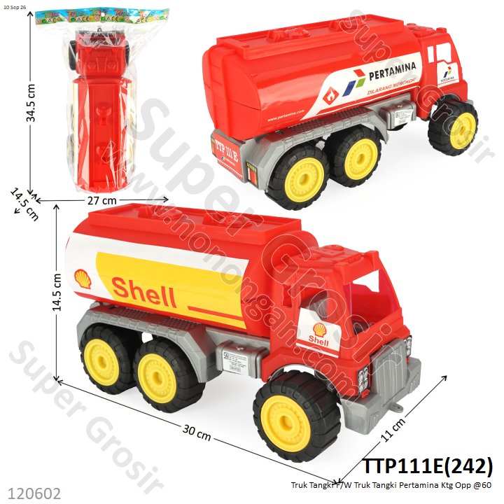 Truk Tangki F/W Truk Tangki Pertamina Ktg Opp @60