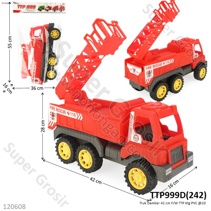 Truk Damkar 42 cm F/W TTP Ktg PVC @20