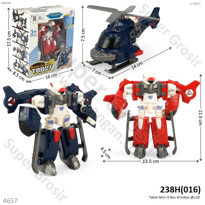 Robot Deform Tobot Mini H Box Window @120