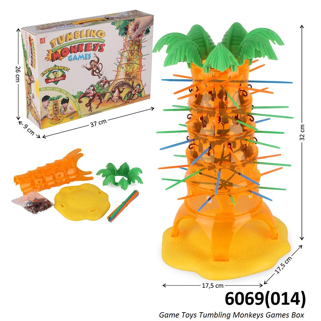 Game Toys Tumbling Monkeys Games Box @36