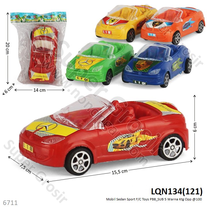 Mobil Sport 16 cm F/C Toys PB8_SUB / L1QI  Ktg Opp @100
