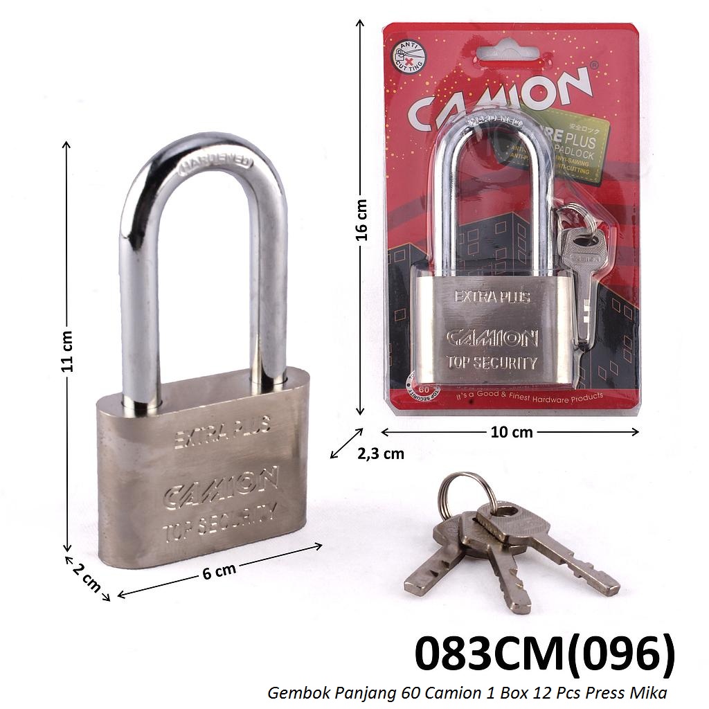 Gembok Panjang 60 Camion 1 Box 12 Pcs Press Mika @72