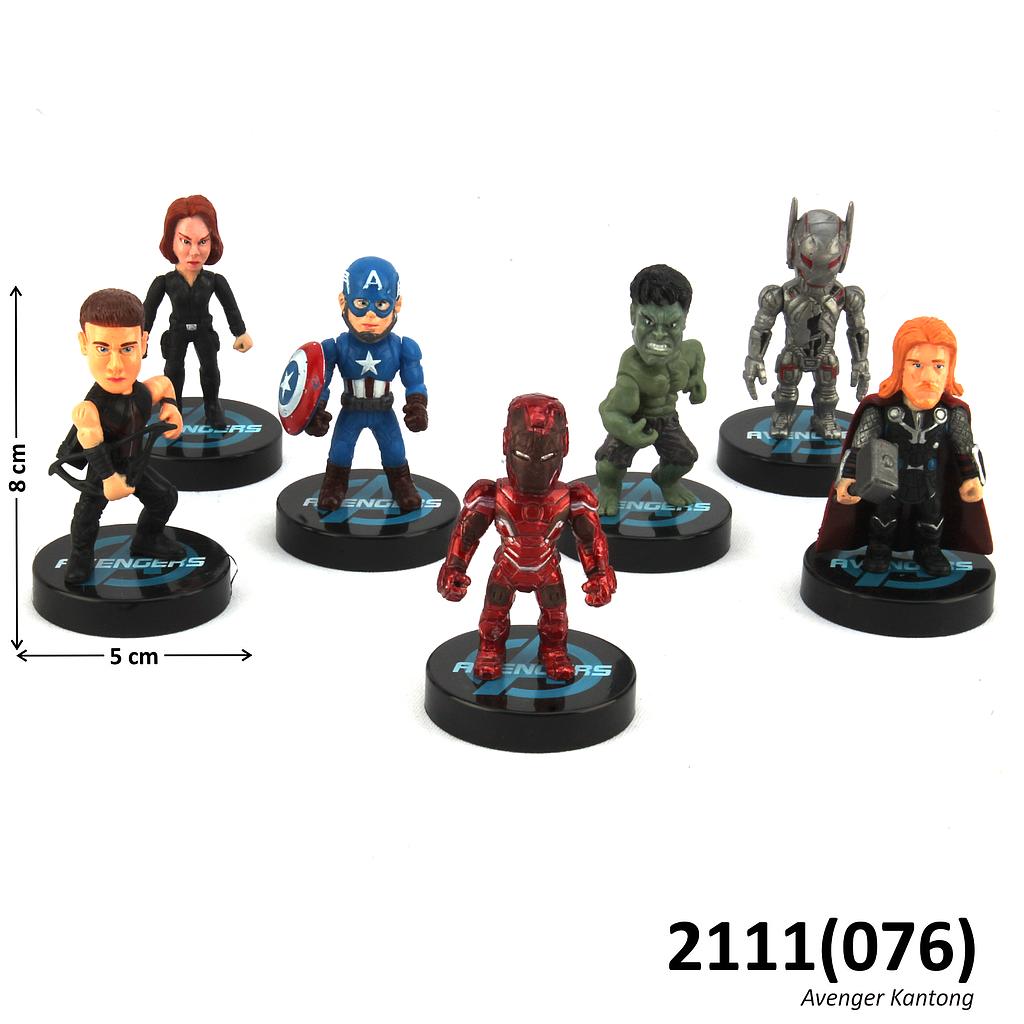 Action Figure Avengers 8 Cm 1 Set 7 Karakter Ktg 