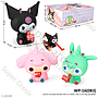 Squishy Terompet Karakter Sanrio 3 Model 1 Box 12 Pcs Ktg Opp @480
