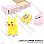 Squishy Buah / Karakter 1 Box 24 Pcs Ktg Opp @0